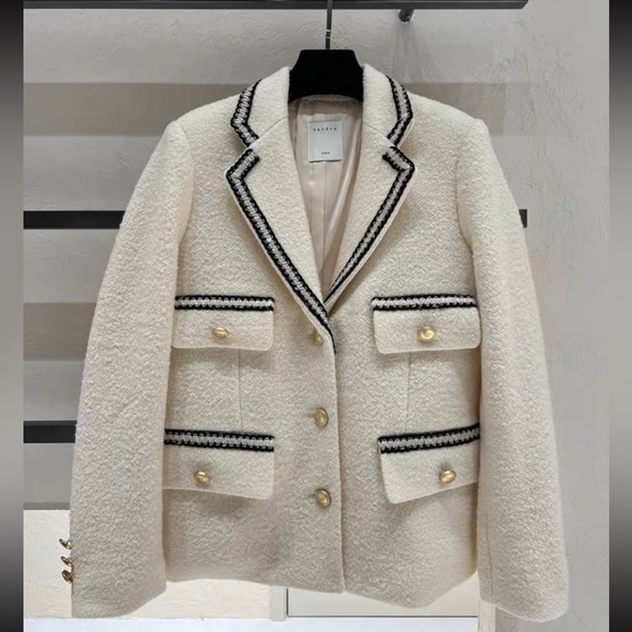 NWOT Sandro Wool Coat Blazer - Picture 2 of 9